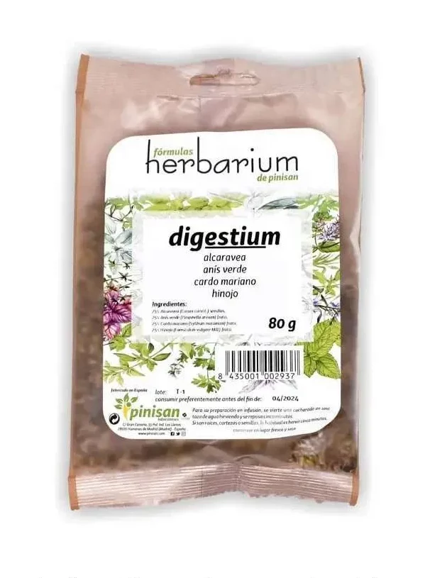 Infusion para te de formulas herbarium de pinisan.